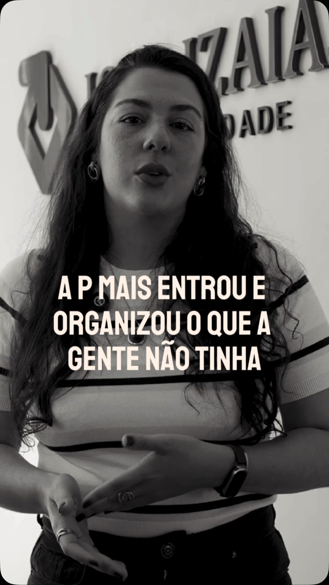 Capa do depoimento em vídeo